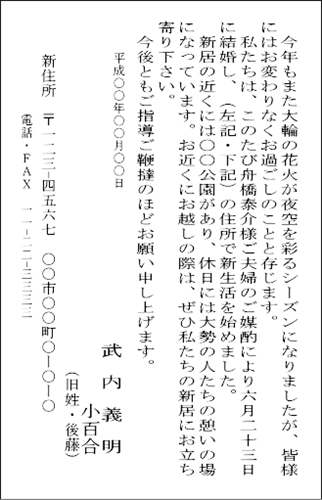 メール・はがき対応 結婚報告文例集 基本から応用までゼクシィ