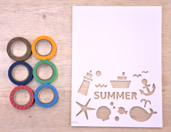 子どもの手作り！暑中見舞い「脱東京」海辺の街への移住日記