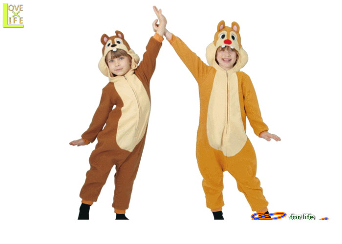 ディズニー チップ＆デール なりきり 5点セット選択： チップ デール着ぐるみ ディズニー キャラクター りす リス チップとデールパジャマ 仮装 衣装 文化祭 学園祭 ハロウィン 通販 パーティーグッズ イベント コスプレ コスチューム レディース 即発対応 楽天