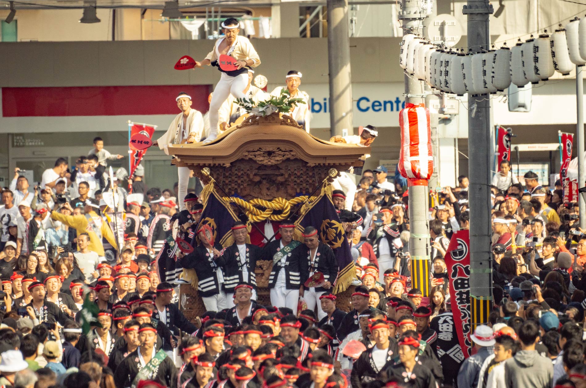 簡単ヘアアレンジ 着物・浴衣にオススメなセミロングのアップスタイルアレンジ手ぬぐいを使ったKAPUKI巻きも♪