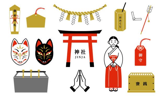 初詣に行く家族 お正月イメージ 02551000129 の写真・イラスト素材アマナイメージズ