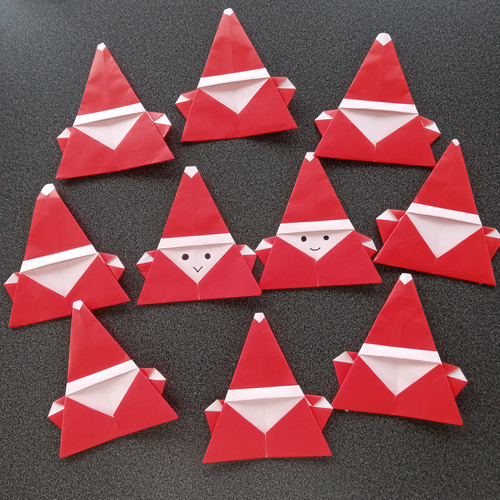 サンタクロースの折り紙の折り方！簡単でかわいい作り方はコレ！イクメン主夫の役立つブログ
