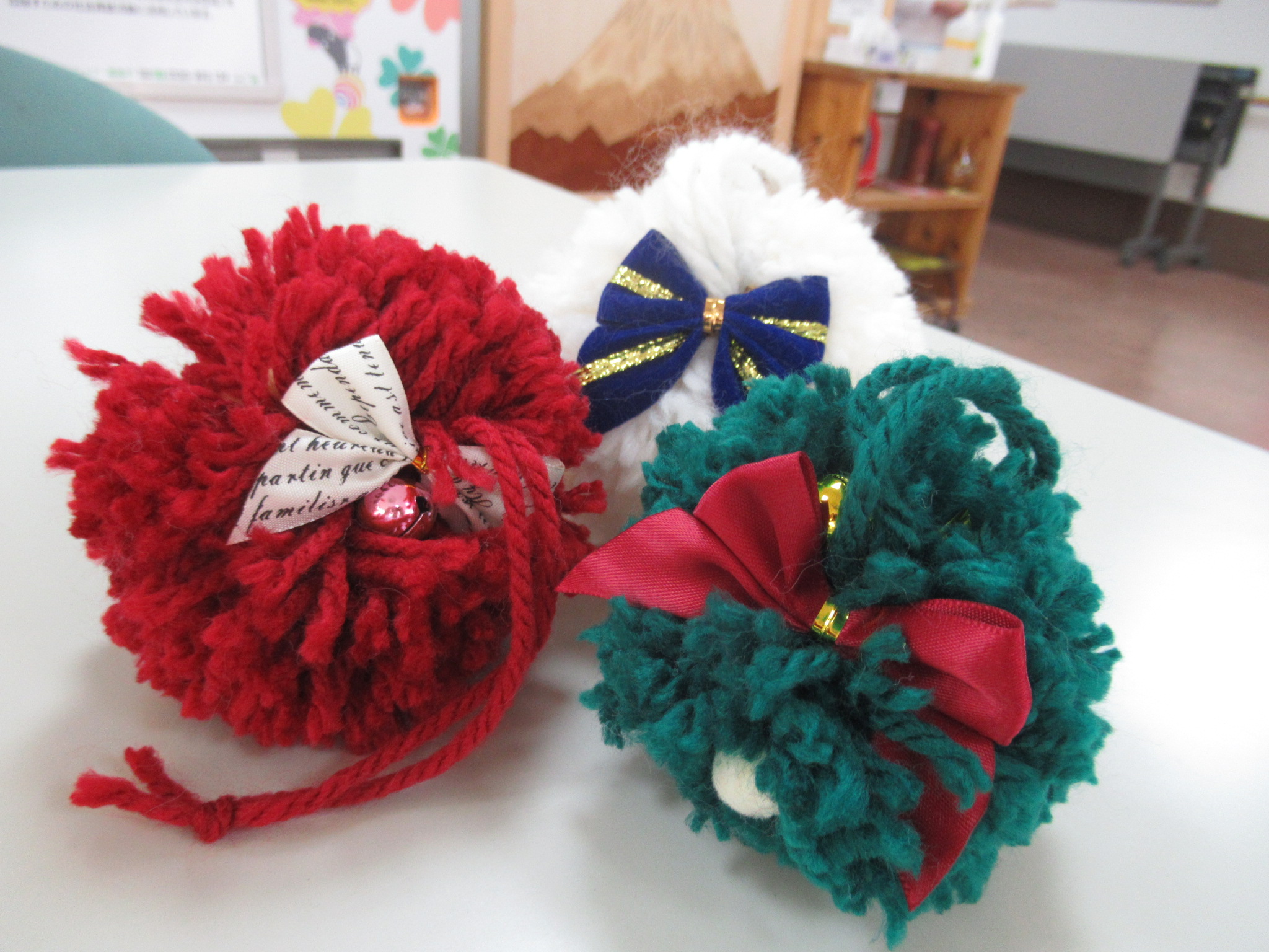 クリスマスプレートクリスマス工作サンタツリー趣味デイサービス