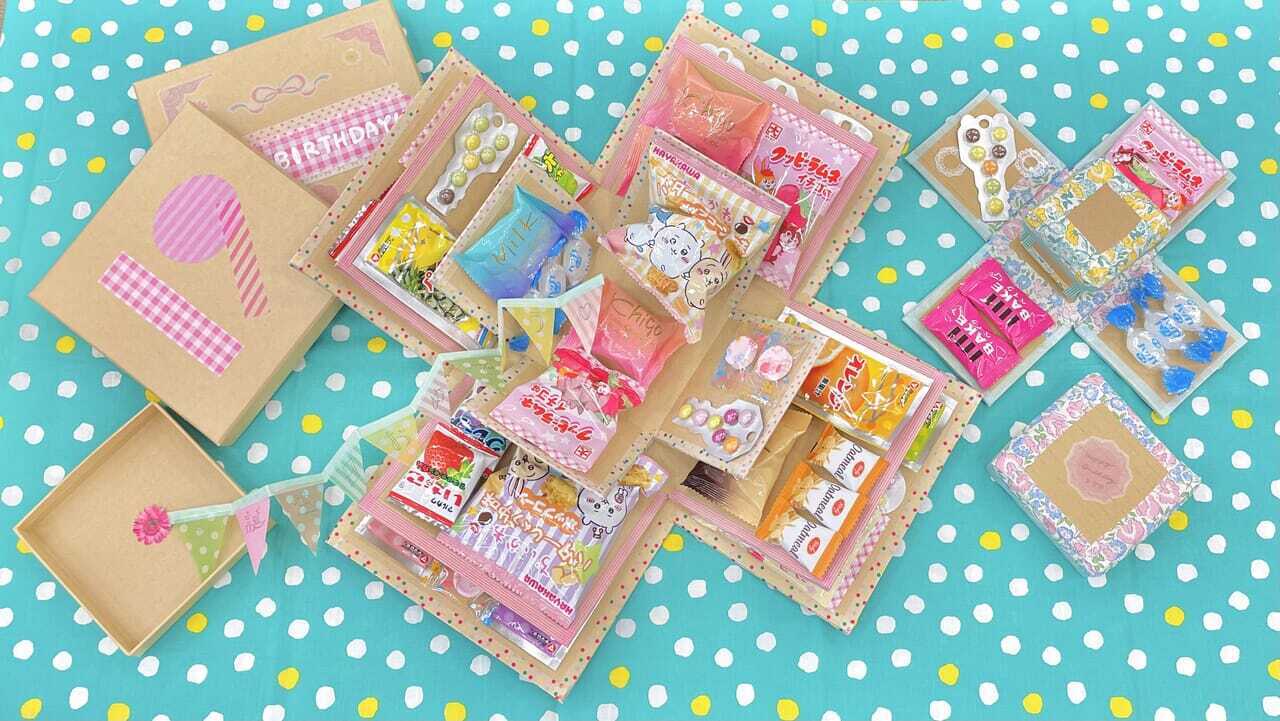 お金の花 手作りギフトボックス誕生日プレゼントバレンタインデーのプレゼント彼女へのプレゼント手作りカードピンク -ショップ capieslove フォトブック・アルバム - Pinkoi