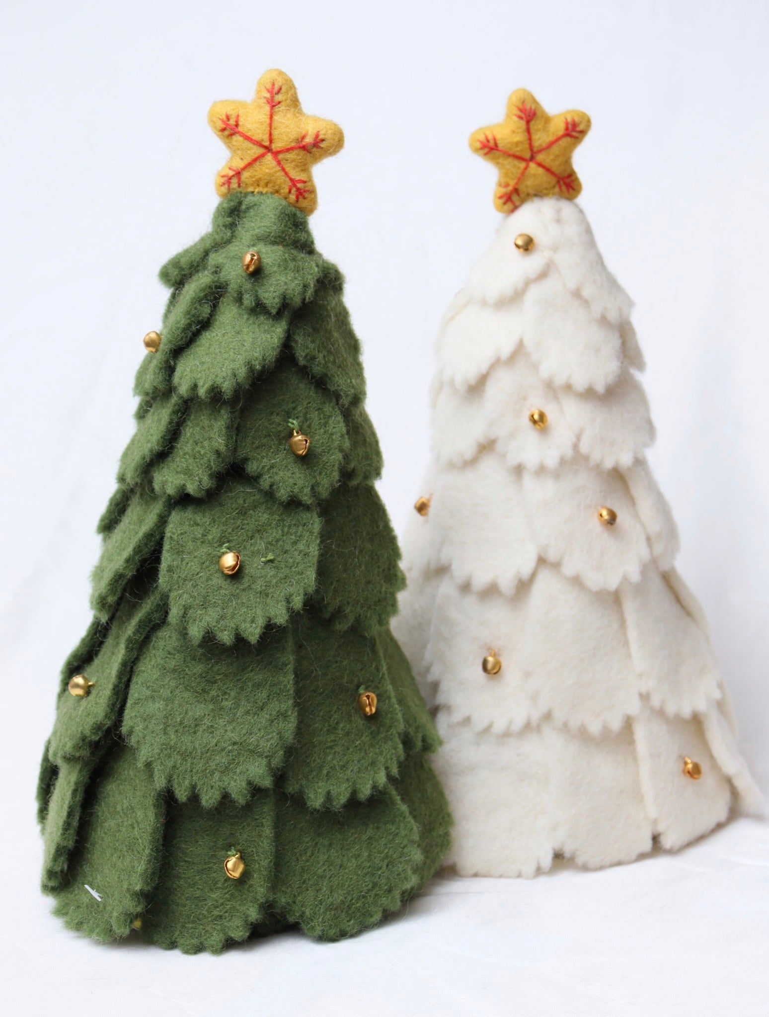 壁掛けフェルトクリスマスツリー 作って飾れる工作, そのまま作れる工作イベント工作キットの「たのつく」