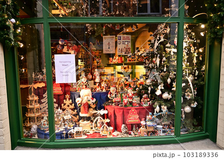 クリスマスディスプレイ ショーウィンドウのおしゃれなアレンジ・飾り方のインテリア実例RoomClip ルームクリップ