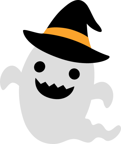 ハロウィンおばけのかぶりもの♪ハロウィンイラスト☆アクリルガッシュ☆