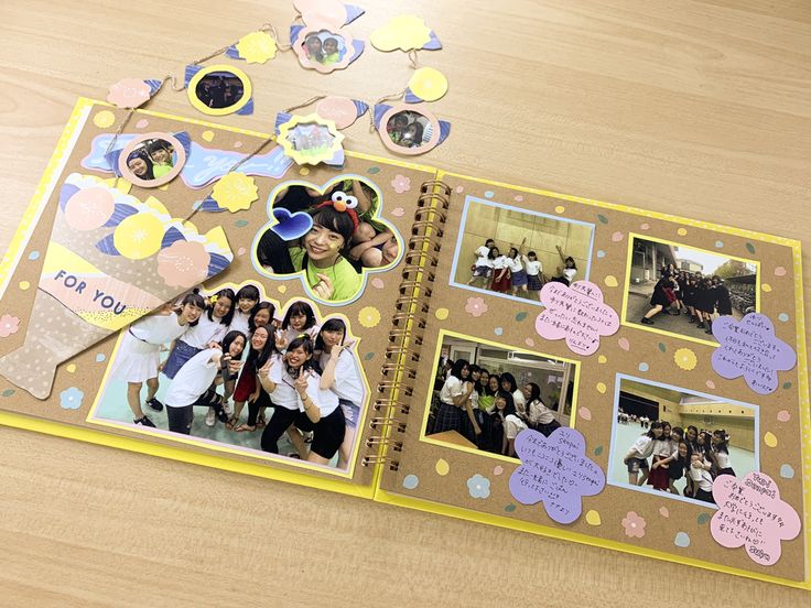 大切な彼氏との記念日に！キュートなハートでかわいいアルバムが簡単に作れる！ 手作りアルバムアルバムキッチン