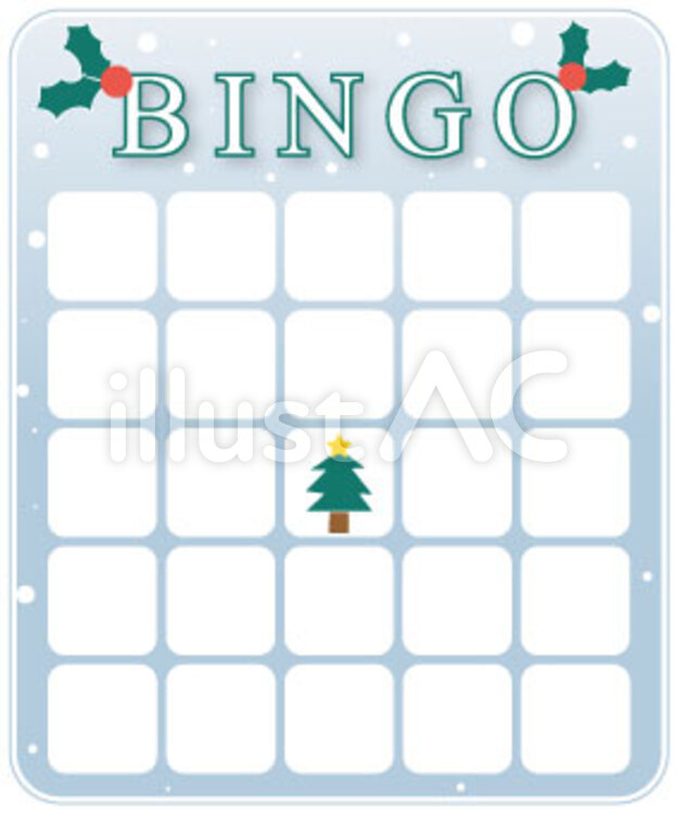 おうち英語：クリスマスビンゴの遊び方BB English