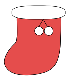 クリスマスリースのイラスト - イラストくん