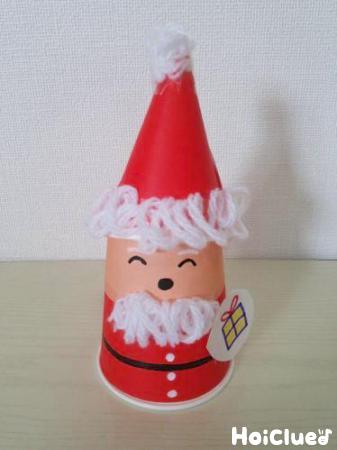 手形サンタクロースの作り方クリスマス製作アイディア