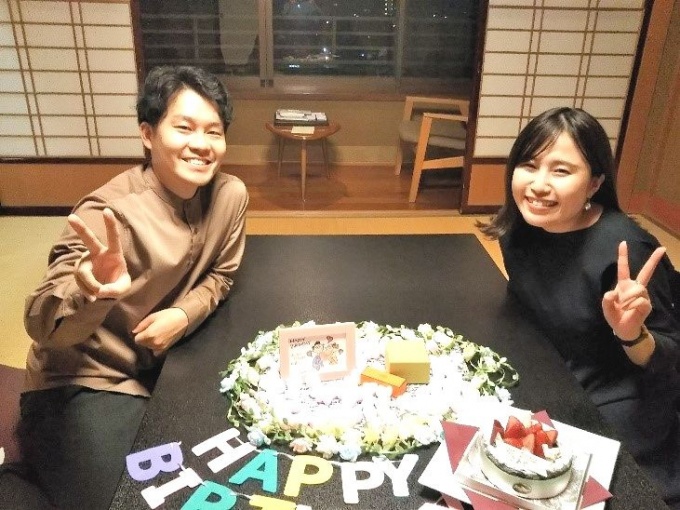 リッツカールトン東京 誕生日・記念日のケーキ・花束・バルーンのサプライズ手配♡ブログ宿泊記