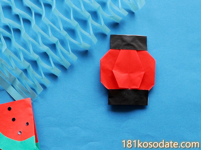 動画付き 折り紙で簡単提灯 ちょうちん ！夏祭り製作チルコレ