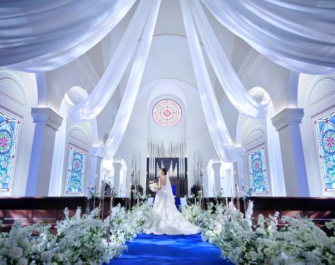 プリティチャペル大阪 サンジョルディチャペル で結婚式結婚式場を探すならハナユメ