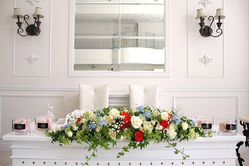 結婚式ゲストテーブル装花集春夏秋冬おすすめ、ナチュラル、アンティーク、エレガントテーストおすすめ - 結婚式の花の専門店、東京、横浜、さいたま対応花屋福太郎