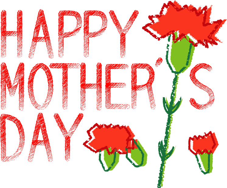 母の日 セット イラスト 素材 アイコン 手書き風 かわいいのイラスト素材62329967- PIXTA