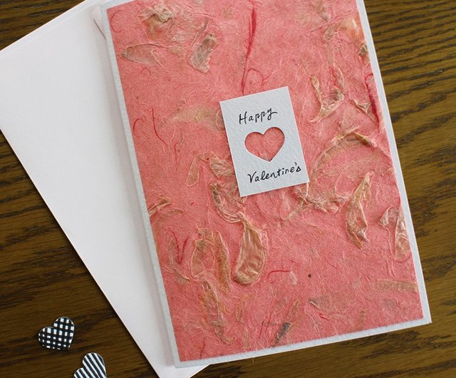 紙刺繍 バレンタインメッセージカード - ANKOPPE'S GALLERYminne byGMOペパボ国内最大級のハンドメイド・手作り通販サイト