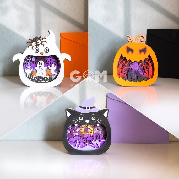 ポップアップカードハロウィン ジャック・オー・ランタン- ハロウィン - とびだすカード - カード - Canon Creative Park