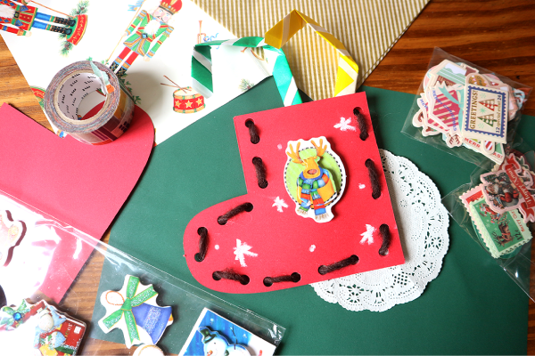 保育 クリスマスブーツ 緑- BOCLIRA'S GALLERYminne byGMOペパボ 国内最大級のハンドメイド・手作り通販サイト