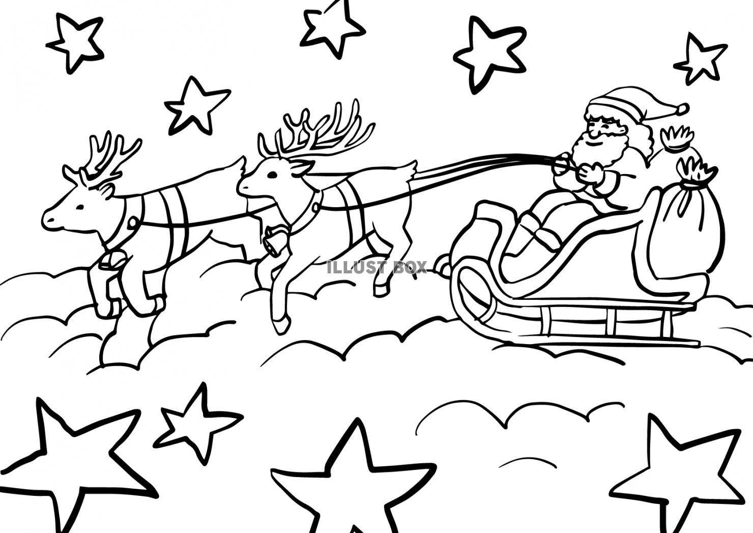 クリスマスぬりえ ‣ 株式会社シャオール