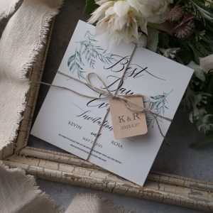 招待状手作りの新しいカタチ「fitau」カントリーハウス_ベージュ BD 招待状