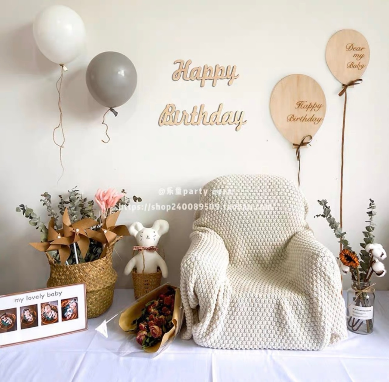 5歳誕生日 誕生日パーティーの飾り付けはダイソーを活用しました！と、誕生日パーティーでしたことの記録。 - りんごの時間