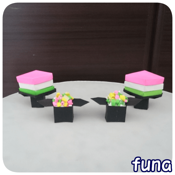 折り紙 簡単‼ひしもち✨How to makeHishimochi ひな祭り 雛祭 ひし形 餅 雛祭り 3月 ひな飾り 菱餅 折り方 おりがみ easy origami 紙 종이접기 折纸 diy