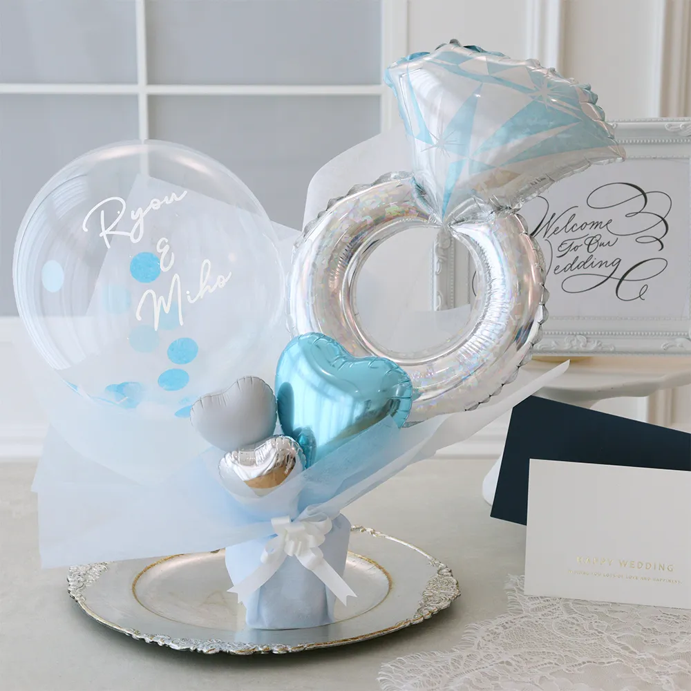 ウエディングバルーンバルーンアンジュ松山