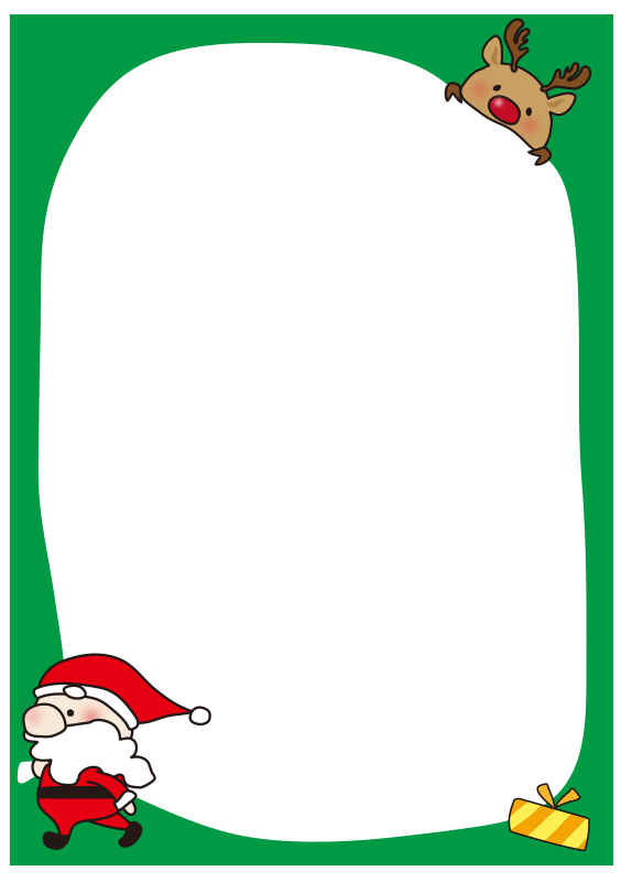 袋を背負ったサンタクロースのイラスト：イラスト無料