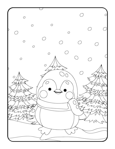 塗り絵＆シール貼りあそび クリスマス くま 台紙つづくWORK