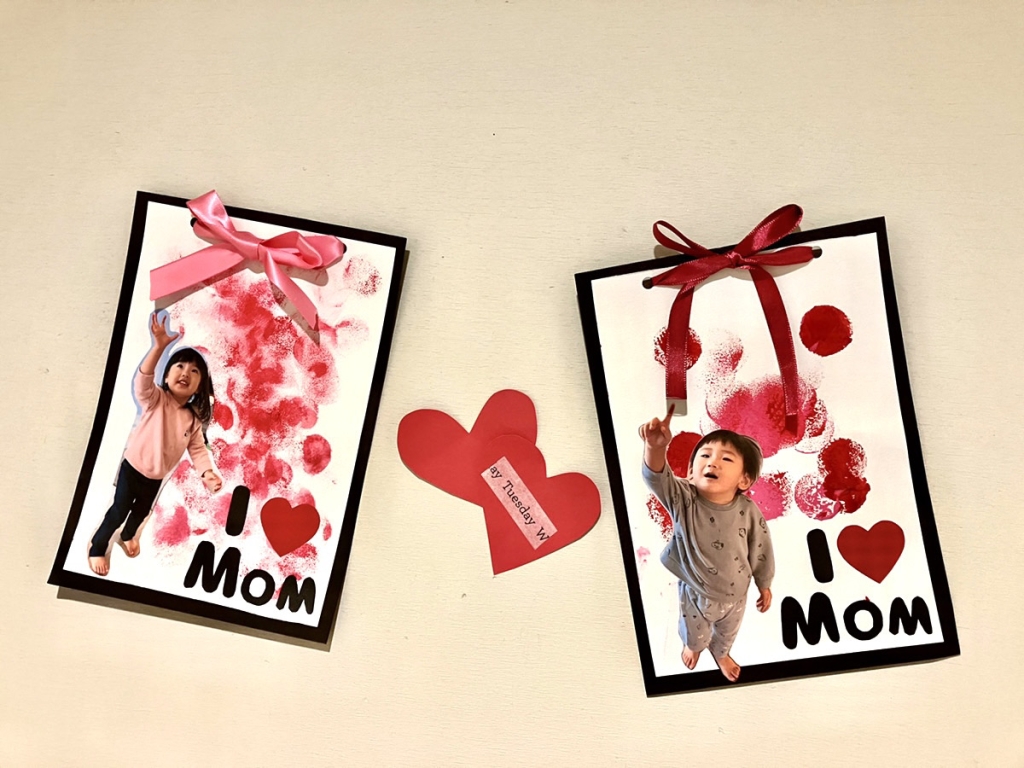 母の日ポストカードちばなつこ