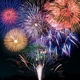 フリー素材 花火の背景イラストをまとめてみた