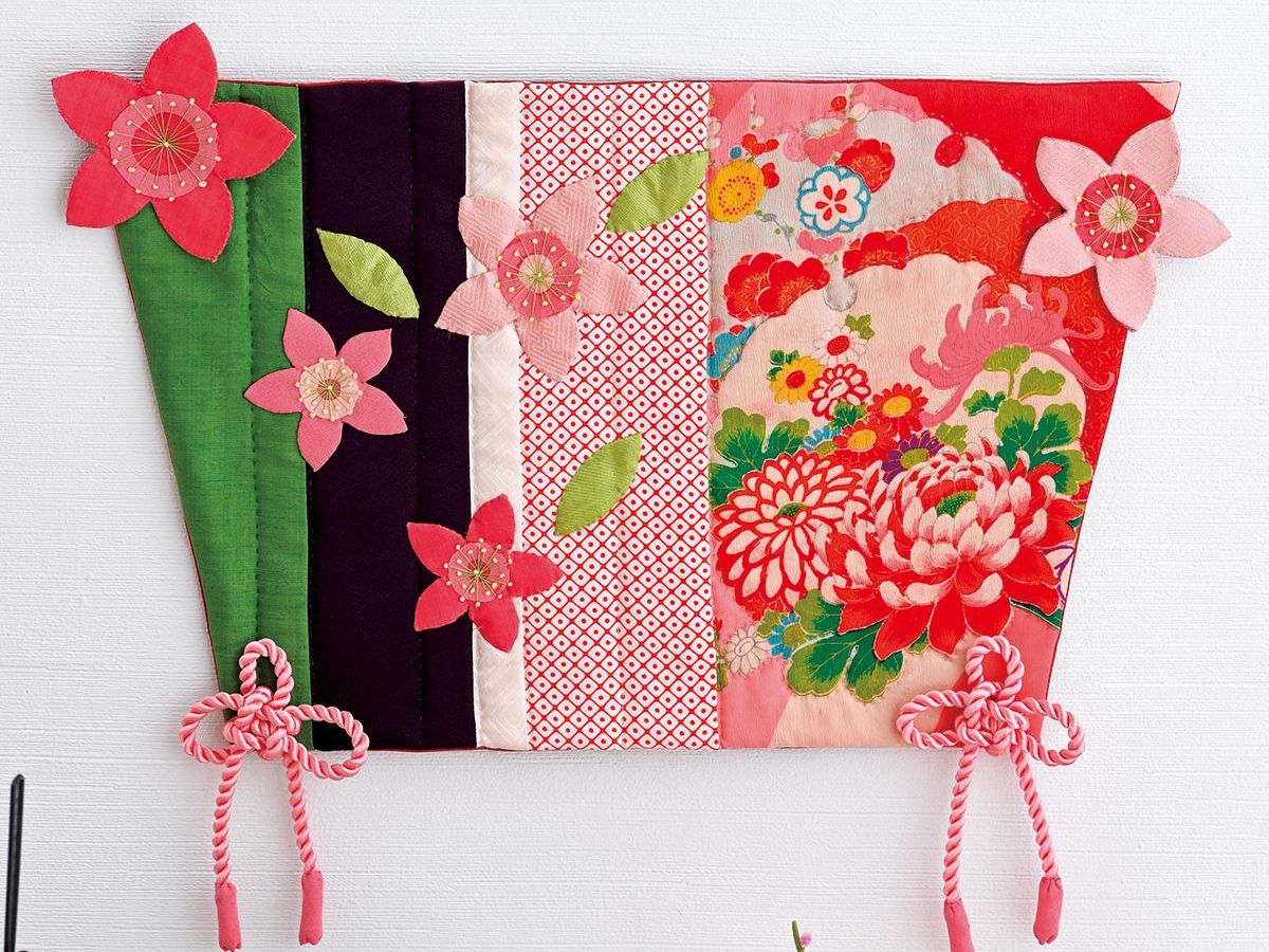 ひなまつり工作 折り紙の雛人形♪ 立体壁掛け・タペストリー・壁面飾り簡単かわいい Origami Japanes kimono dolltutorial