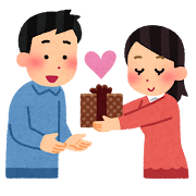 バレンタインデーのイラスト-無料イラスト