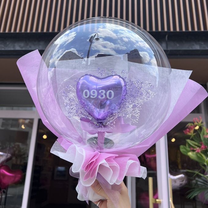 BL-406 バルーン付きプリザーブドフラワーブーケスタイルから探す,バルーンFlower＆BalloonKIKI