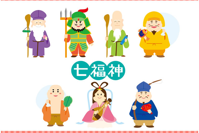 七福神とは？見分け方やご利益、由来をご紹介ホトカミ