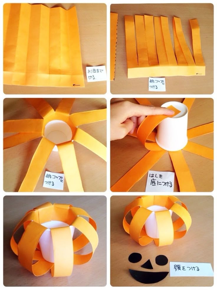 ハロウィン 毛糸で簡単ハロウィンリース Halloween lease