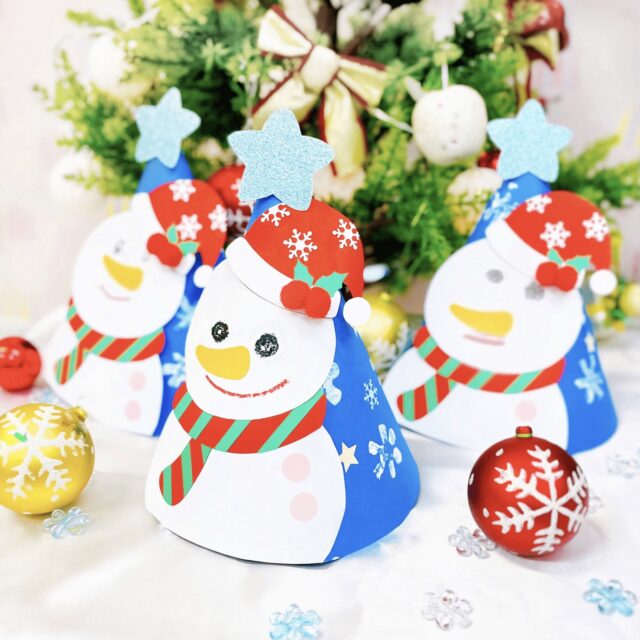 クリスマスのガーランドクラフト・手作り素材テンプレートプリントアウトファクトリーMyRICOH マイリコー