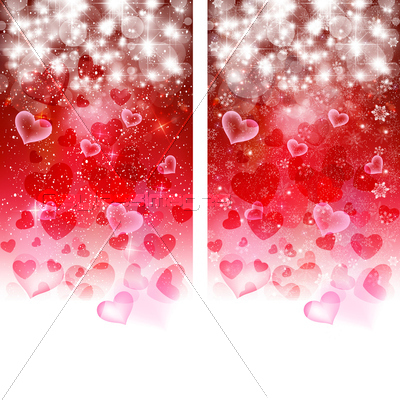 バレンタインイメージのパターン背景素材集2 - inarido - BOOTH