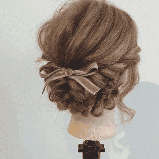 結婚式で使える編み込みアレンジC CHANNEL