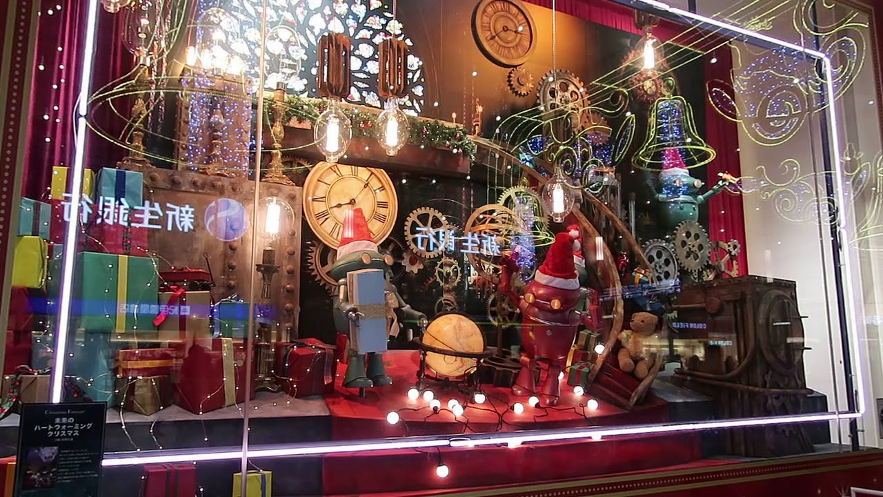 クリスマスショーウィンドウStudioXIV
