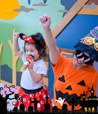 ハロウィンパーティーイオンゆめみらい保育園 新小松ニチイキッズ