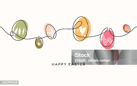 イースターエッグのイラストの可愛い書き方！簡単に挿し絵を描く方法 - ゆめまがイラスト描き方