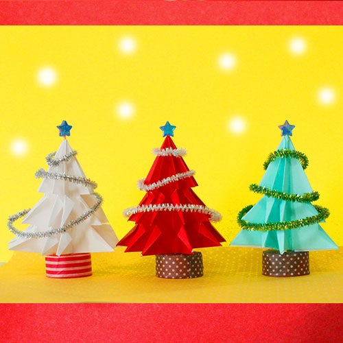 松ぼっくり卓上ミニツリーの作り方 クリスマスクラフト北欧インテリア