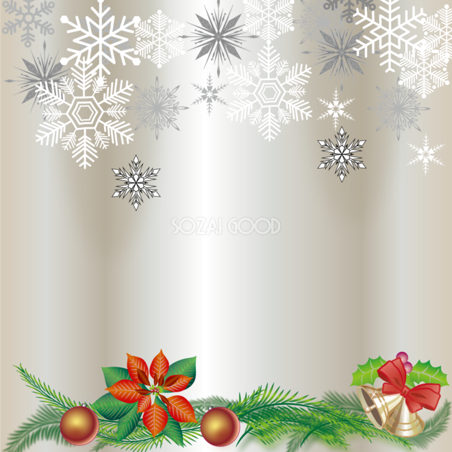 雪のクリスマス背景のイラスト素材・ベクター Image 44433877