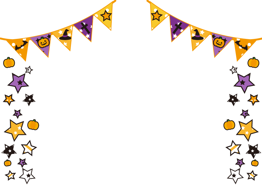 ハロウィンガーランド-1 H200 H180×全長3000 : 店舗装飾・什器・販促用品ギフト、ラッピング用品、包装資材通販 HEADS ヘッズ