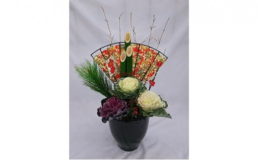 お正月飾りに 葉牡丹 ハボタン のハンギング寄せ植え「おぼろ月夜」 正月 飾り お正月 飾り 玄関 アレンジメント 花 モダン しめ縄 リース お歳暮 門松 ハボタン 葉ボタン 1ページ Ｇランキング