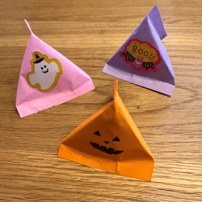 カミキィ かぼちゃ&おばけの箱 バスケット