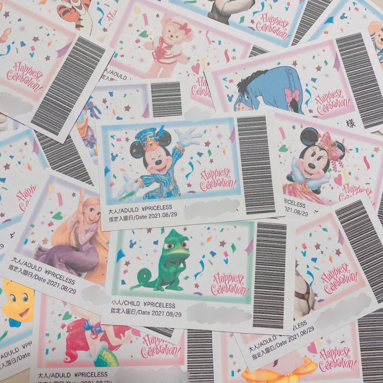 席札*＾＾*choco*chip - plume*