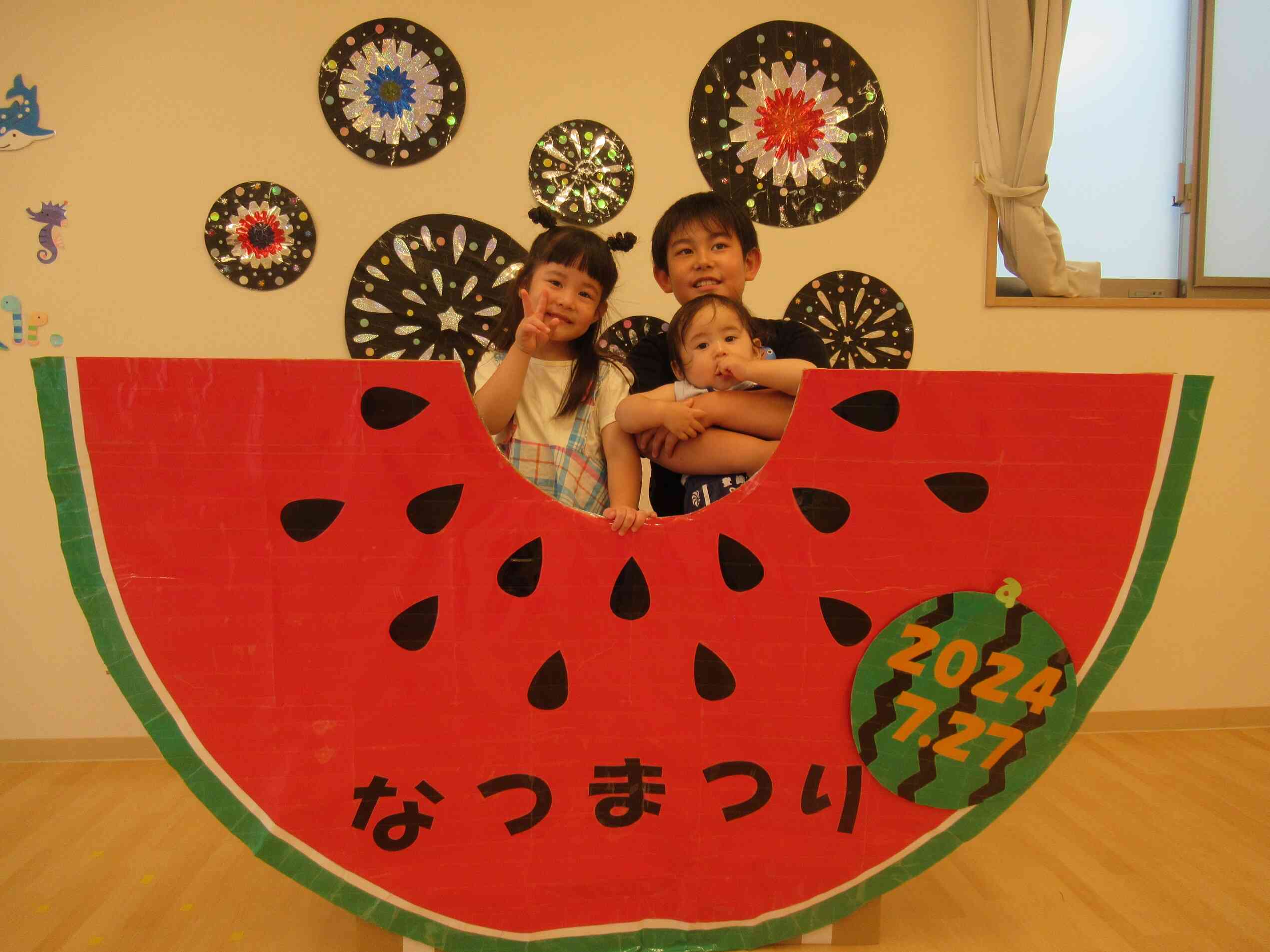 夏祭り スイカ割り 手作りTikTok